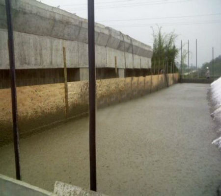 路桥轻质泡沫土填充用